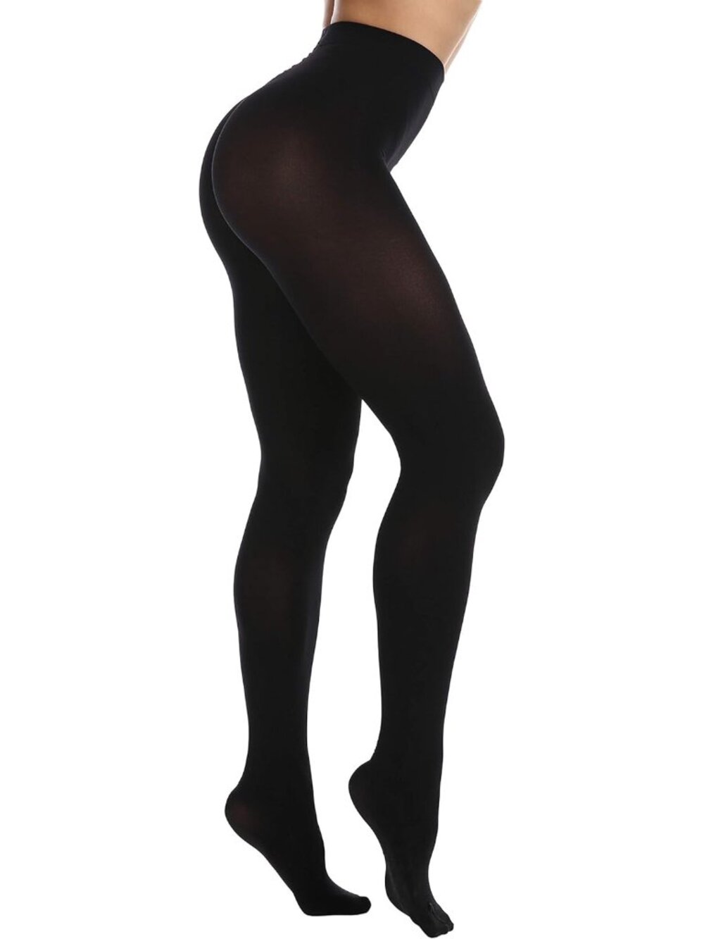 Women's 80 Den Soft Opaque Tights, Women's Tights - Picture 2 of 4